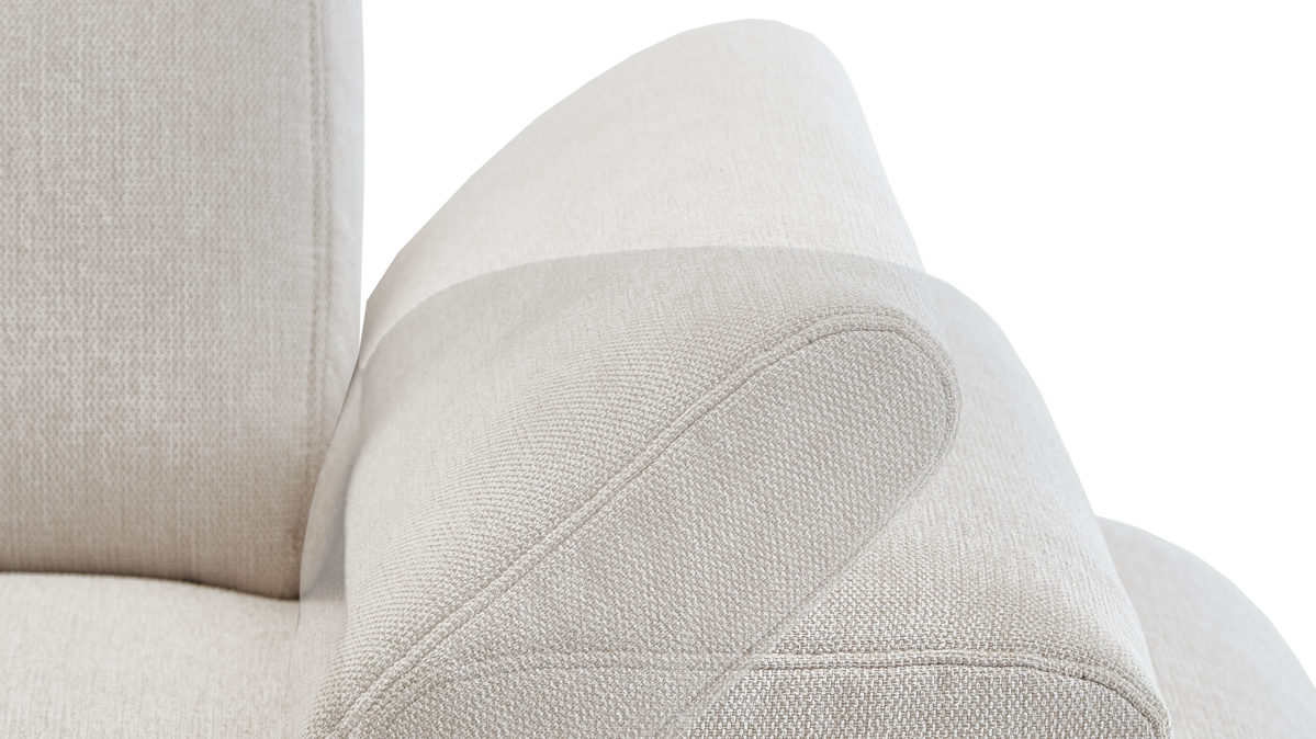 Funktion KAWOO aus Metall in Transparent KAWOO Polsterprogramm Calais - Armlehnverstellung AV Funktions-Mehrpreis