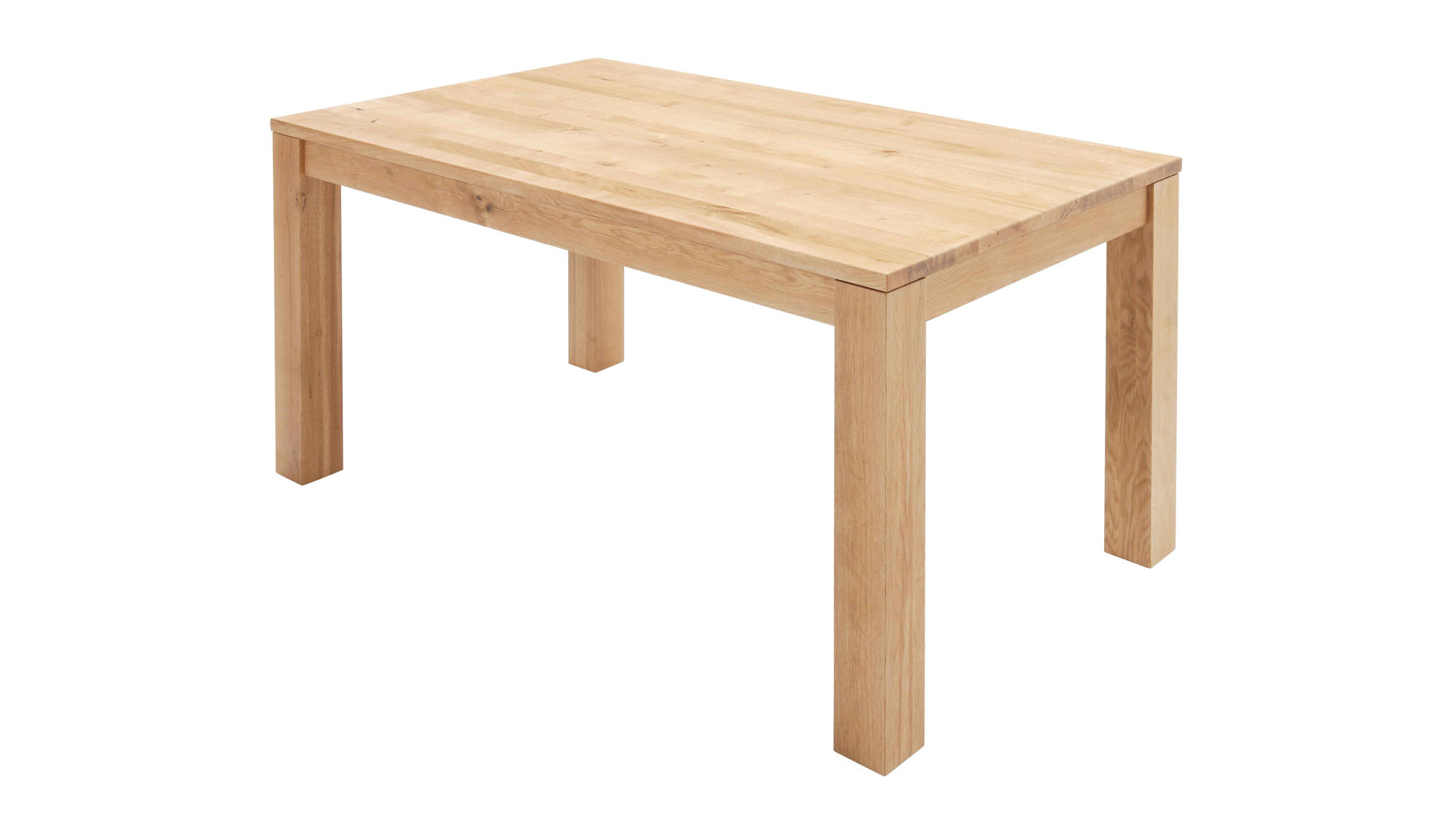 Esstisch Klose kollektion aus Holz in Holzfarben WOODS & TRENDS Massivholztisch-Esstisch geölte Asteiche – ca. 160 x 90 cm