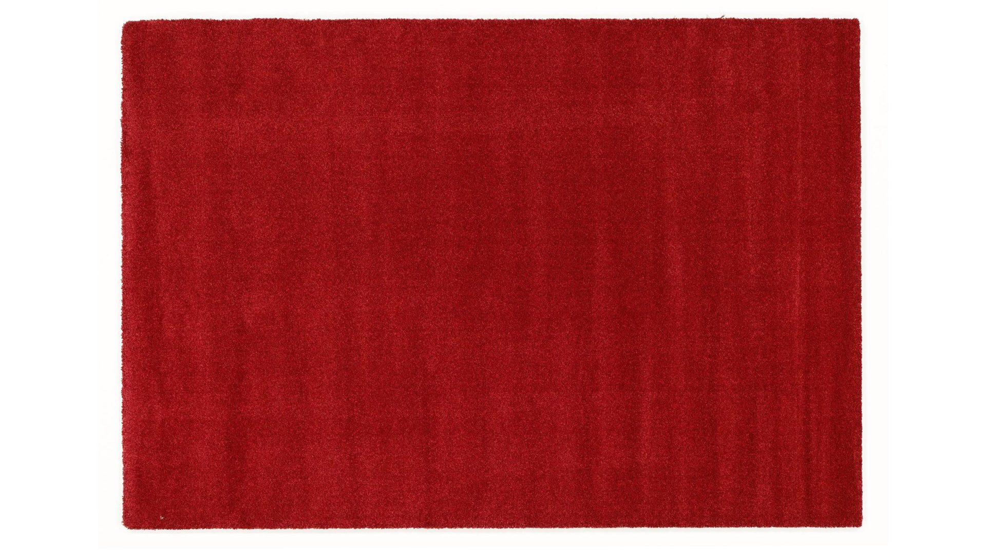 Webteppich Oci aus Kunstfaser in Rot Webteppich Bellevue rundet Ihre Wohnaccessoires ab dunkel terrafarbene Kunstfaser – ca. 65 x 130 cm