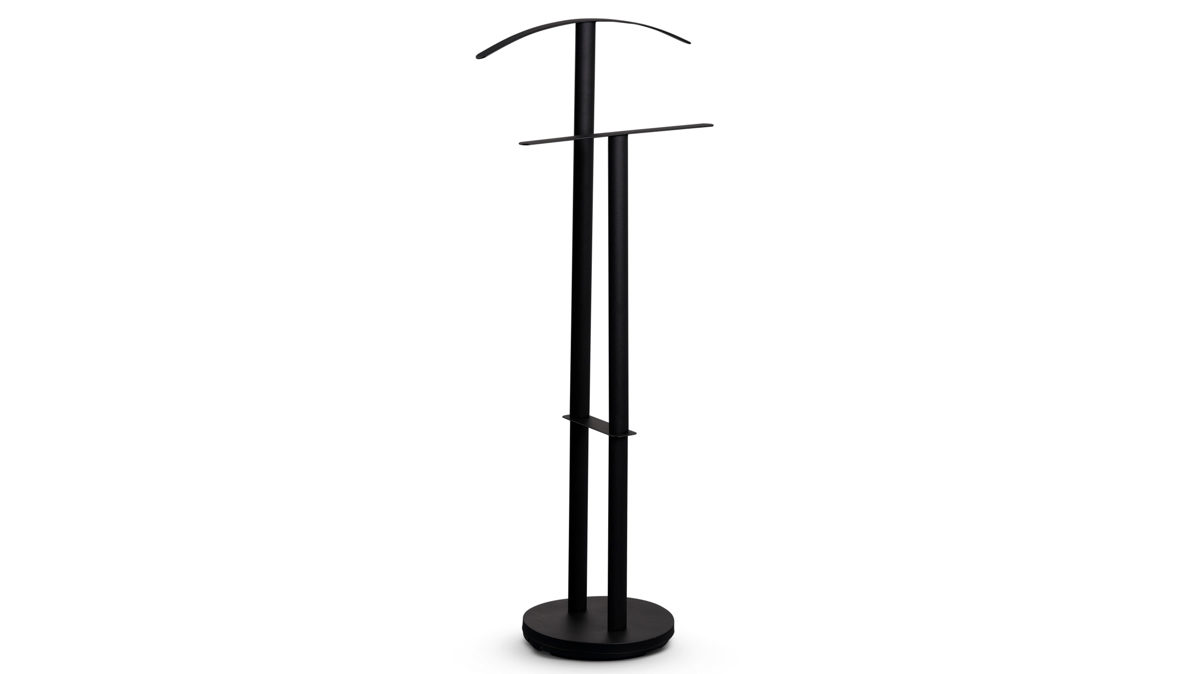 Standgarderobe M2 kollektion aus Metall in Schwarz Kleiderständer Tobi Schwarz - Höhe ca. 113 cm