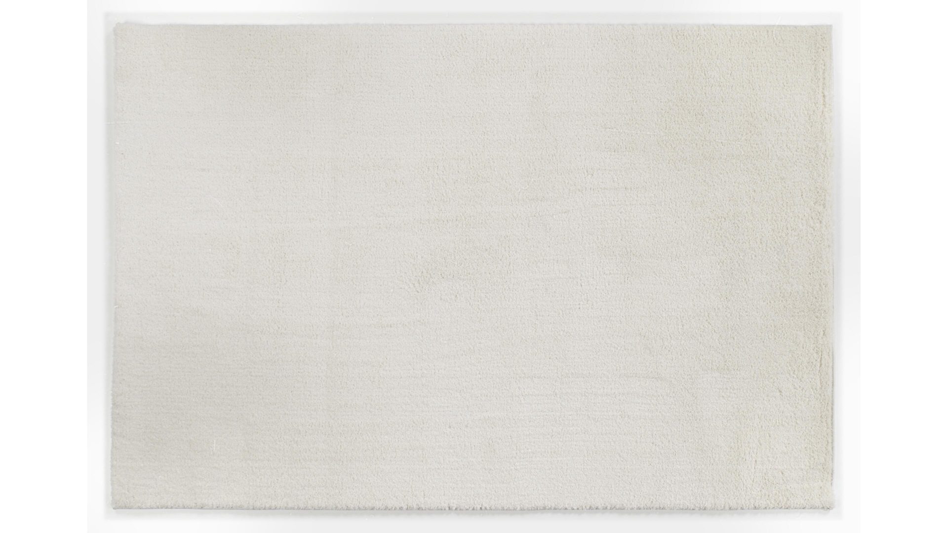 Hochflorteppich Oci aus Kunstfaser in Weiß Hochflorteppich Soft Dream für Ihre Wohnaccessoires cremefarbene Kunstfaser – ca. 140 x 200 cm