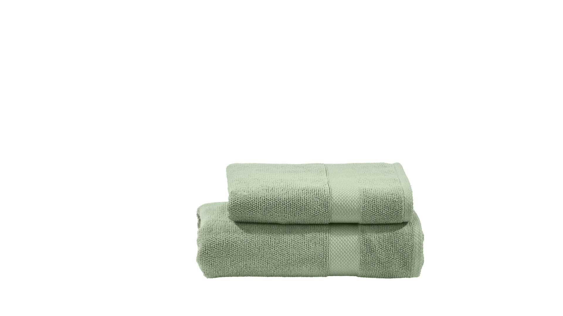 Hamamtuch Done.® aus Stoff in Grün done.® Handtuch-Set Deluxe für Ihre Heimtextilien grüne Baumwolle – zweiteilig