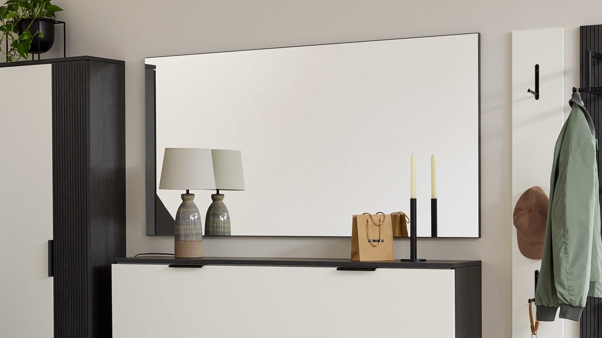 Wandspiegel Interliving aus Spiegel in Transparent Interliving Garderobe Serie 6015 - Wandspiegel ca. 160 x 82 cm