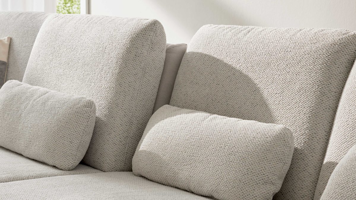 Funktion Interliving aus Metall in Transparent Interliving Sofa Serie 4304 – Sitztiefenverstellung manuelle Funktion