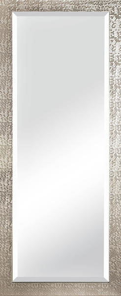 Wandspiegel Spiegelprofi aus Spiegel in Metallfarben Wandspiegel silberfarbener Kunststoff – ca. 70 x 170 cm