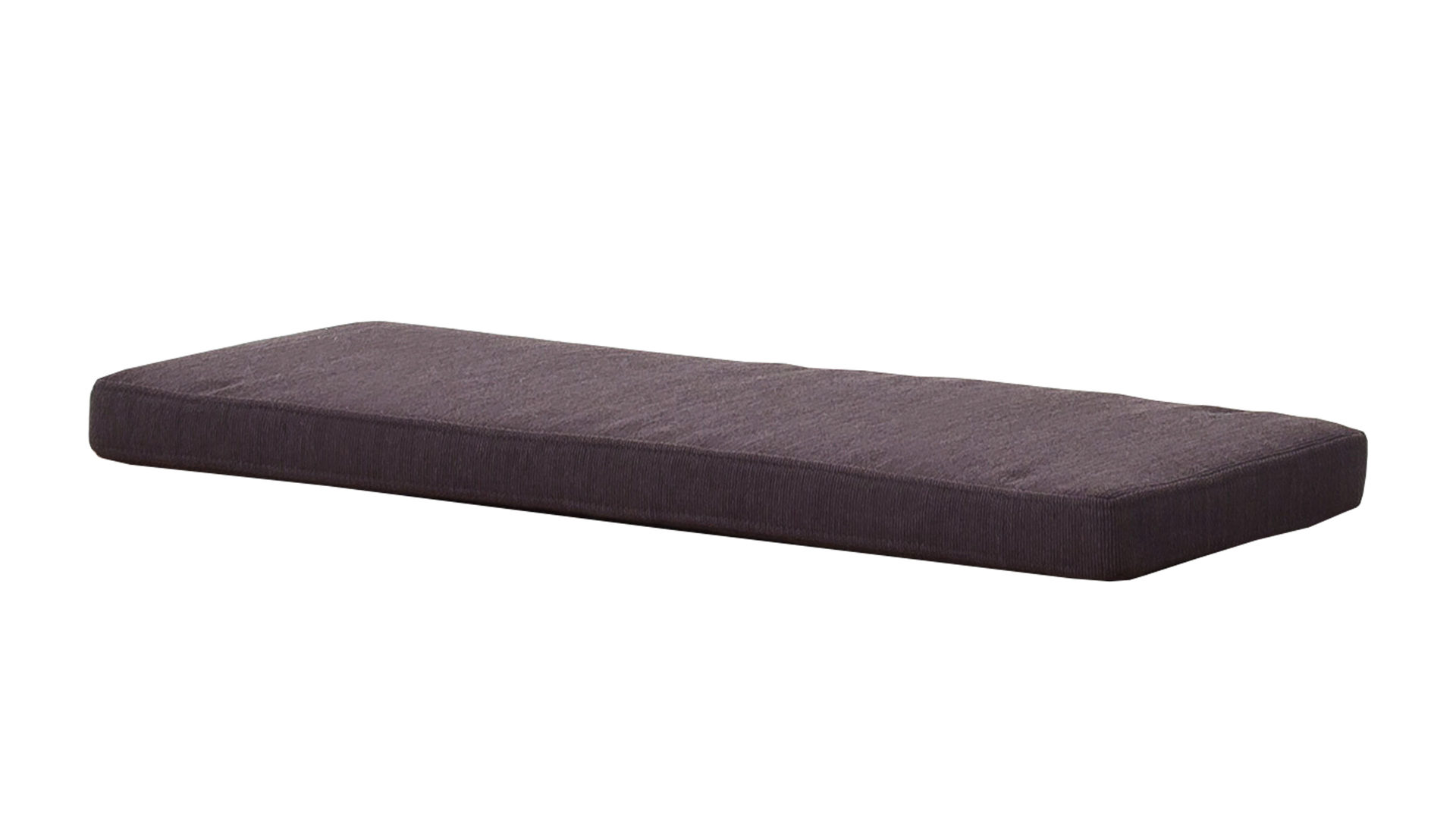 Sitzkissen Mca furniture aus Stoff in Grau Sitzkissen anthrazitfarbener Bezug – ca. 85 x 34 cm