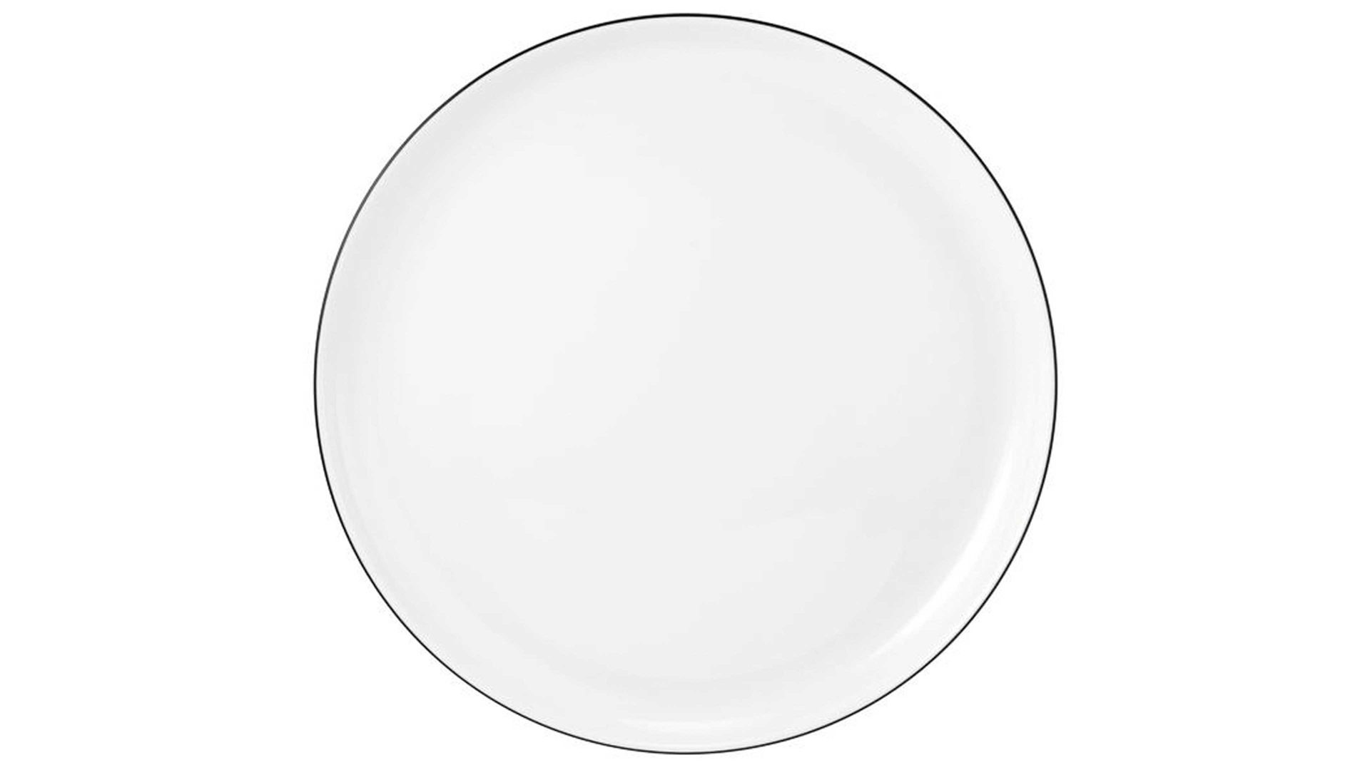 Essteller Seltmann aus Porzellan in Weiß Seltmann Lido – Speiseteller weißes Porzellan – Durchmesser ca. 26 cm