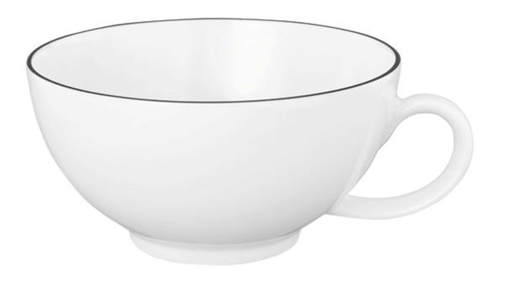 Teetasse Seltmann weiden aus Porzellan in Weiß Seltmann Lido – Teetasse weißes Porzellan – ca. 140 ml