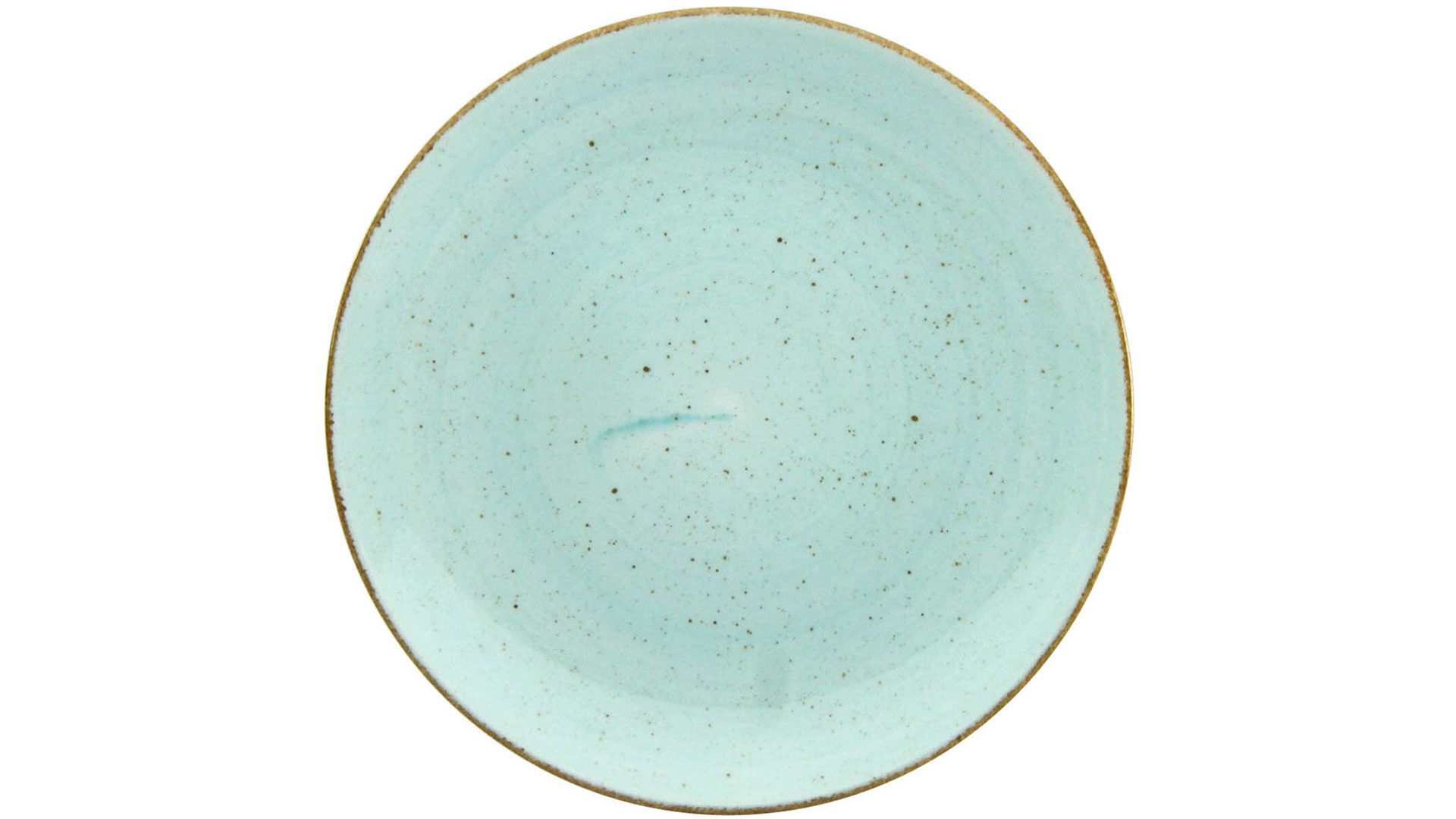 Essteller Creatable aus Porzellan in Pastell CREATABLE Vintage Nature – Essteller aquafarbenes Porzellan – Durchmesser ca. 25 cm
