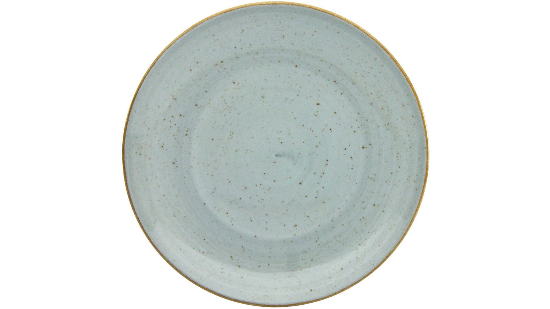 Essteller Creatable aus Porzellan in Grau CREATABLE Vintage Nature  – Essteller steinfarbenes Porzellan – Durchmesser ca. 25 cm