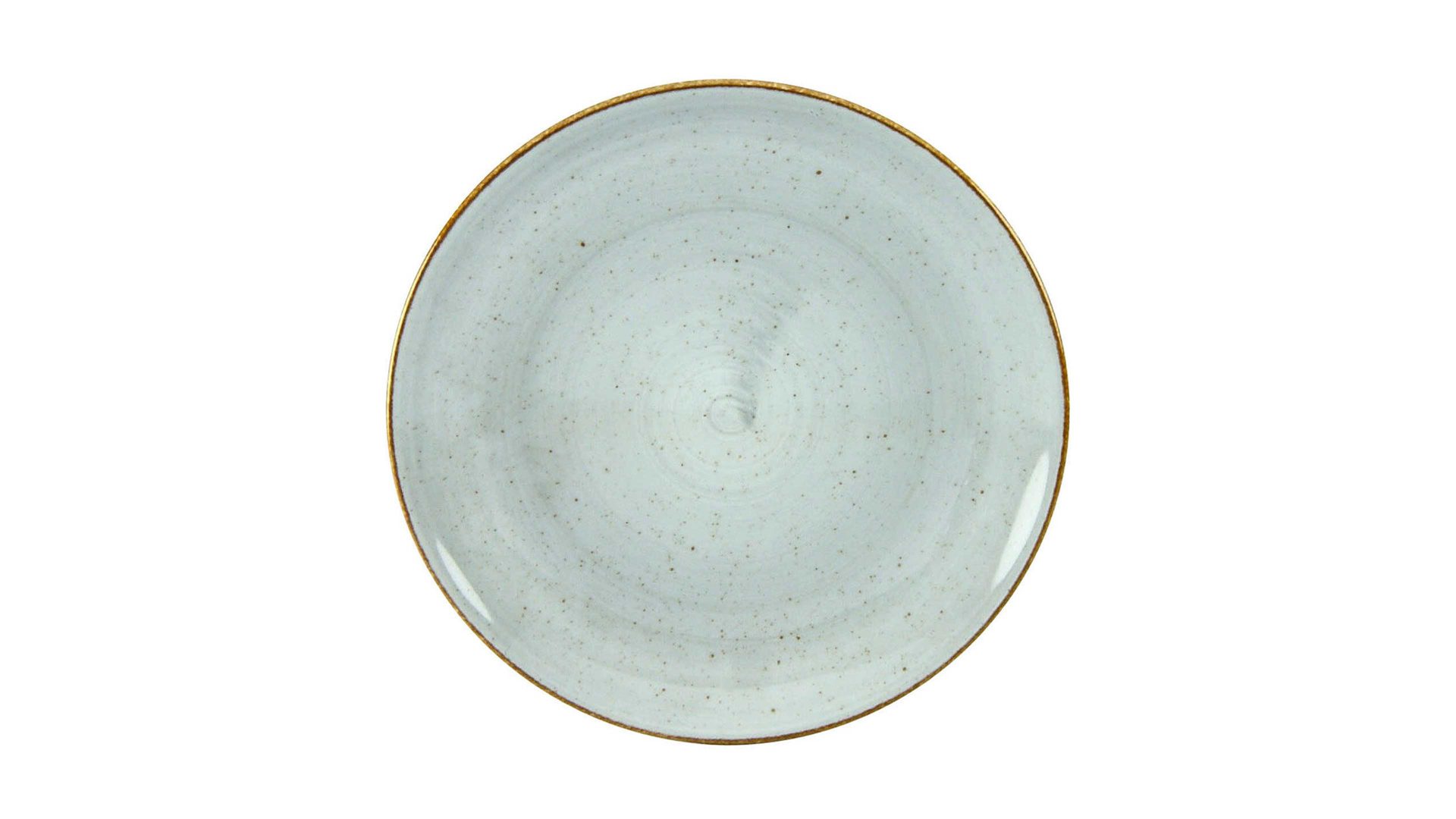 Kuchen- / Frühstücks- / Dessertteller Creatable aus Porzellan in Grau CREATABLE Vintage Nature  – Kuchenteller steinfarbenes Porzellan – Durchmesser ca. 21 cm