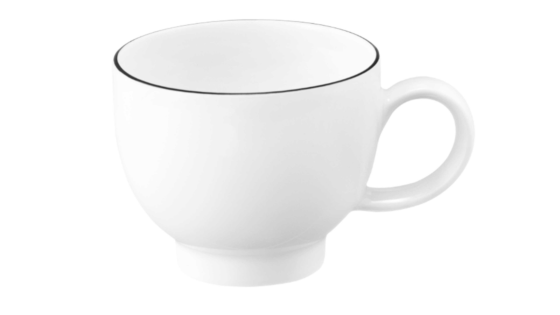 Espressotasse Seltmann weiden aus Porzellan in Weiß Seltmann Lido – Espressotasse weißes Porzellan – ca. 90 ml