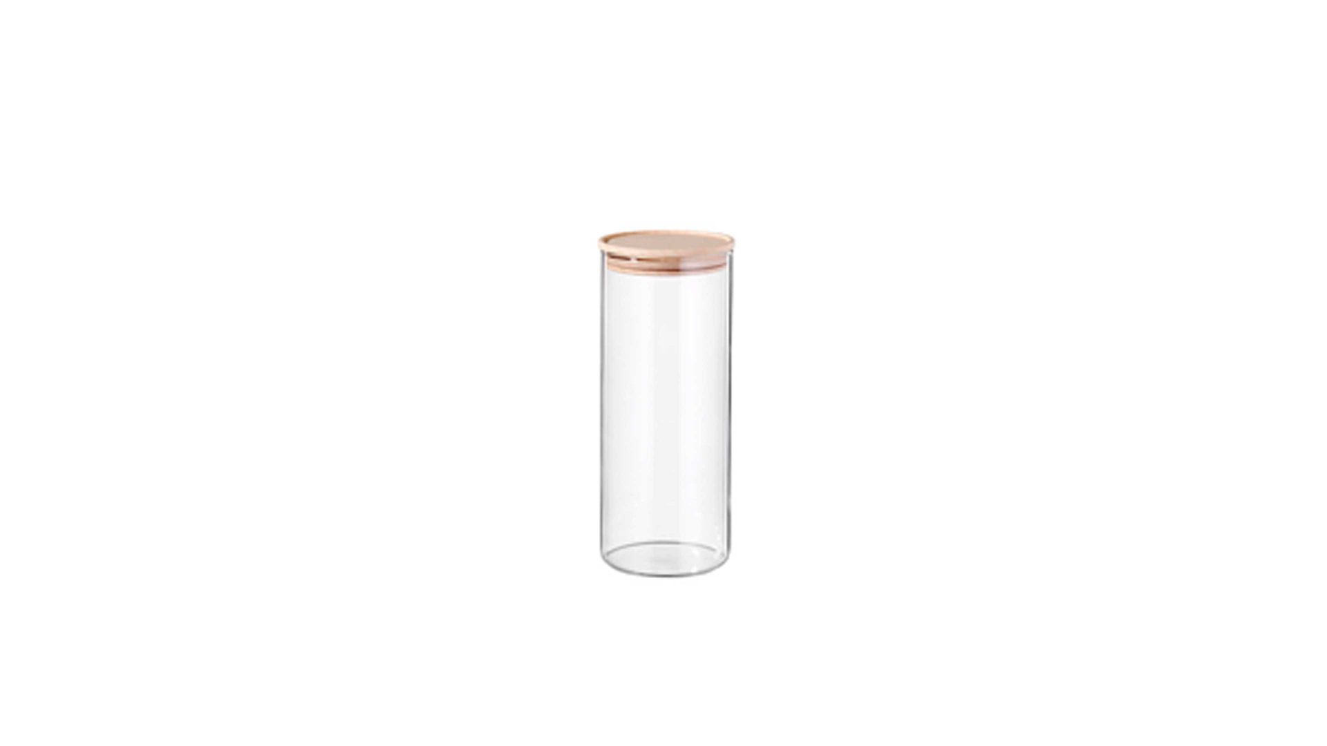 Dose Bohemia cristal aus Glas in Transparent BOHEMIA Cristal Vorratsglas Simax Klarglas – ca. 1500 ml