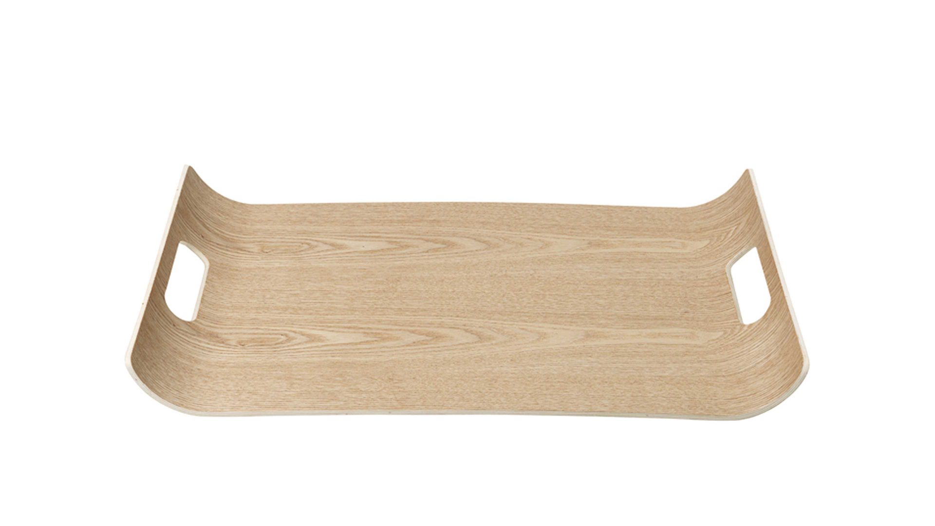 Tablett Blomus aus Holz in Holzfarben blomus Tablett Wilo Hartholz – ca. 43 x 31 cm