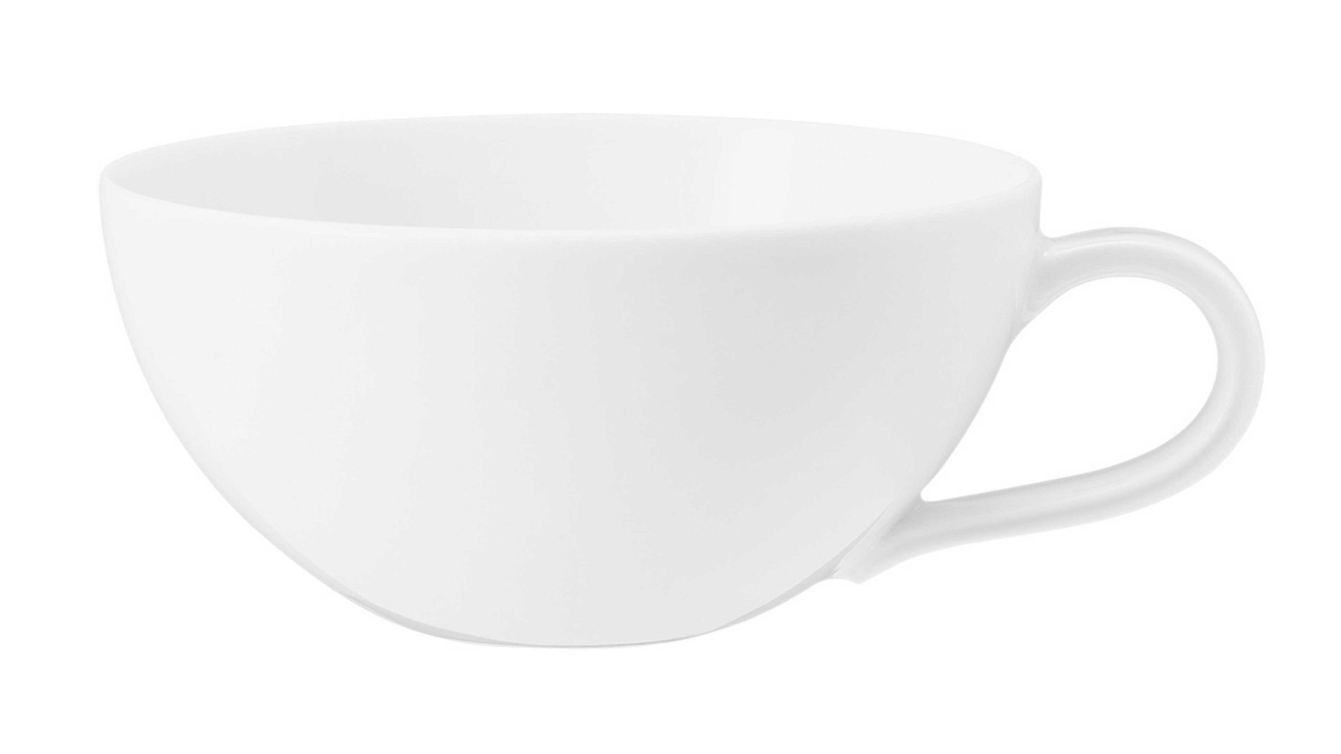 Teetasse Seltmann weiden aus Porzellan in Weiß Seltmann Geschirrserie Beat 3 – Teetasse weißes Porzellan – ca. 140 ml