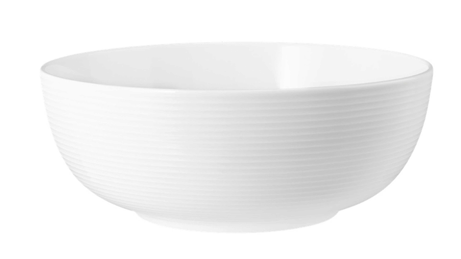 Schale Seltmann aus Porzellan in Weiß Seltmann Geschirrserie Beat 3 – Foodbowl weißes Porzellan – ca. 1720 ml
