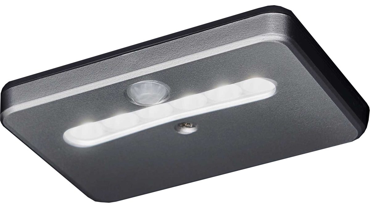 Unterbauleuchte Hartmann aus Kunststoff in Silber hartmann Garderobenprogramm Runa - Innenraum-Beleuchtung silberfarbener Kunststoff