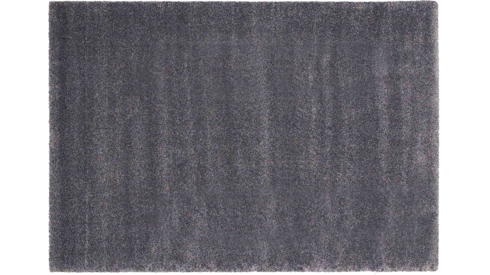 Webteppich Oci aus Kunstfaser in Grau Webteppich Bellevue für Ihre Wohnaccessoires dunkelgraue Kunstfaser – ca. 140 x 200 cm