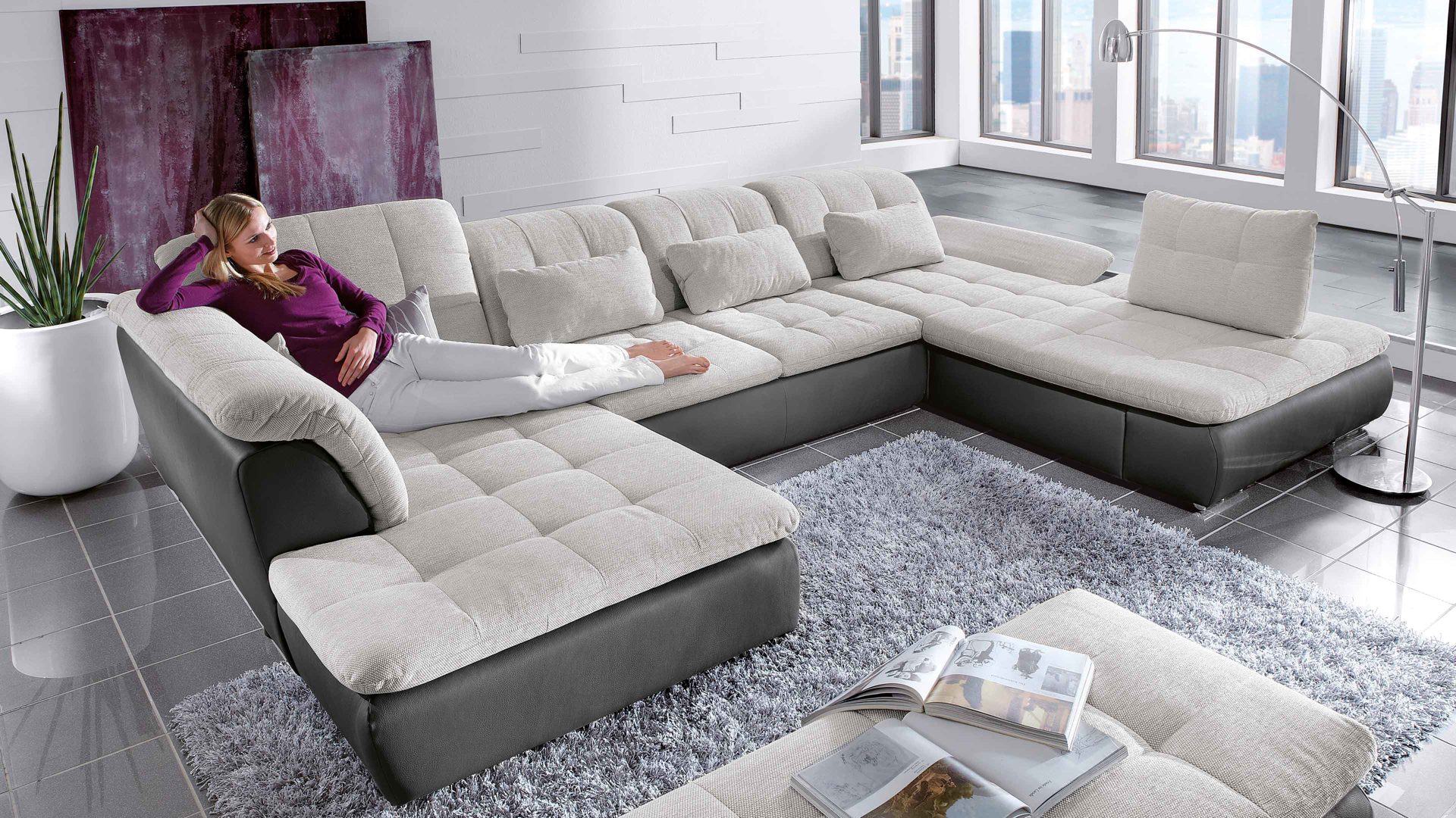 einrichtungspartner ring sofas kawoo ecksofa in u form fr grozgige wohnzimmer sofa megapol aus stoff in grau kawoo ecksofa in u form fr - Wohnzimmer Couch einrichtungspartner ring sofas kawoo ecksofa in u form fr grozgige wohnzimmer sofa megapol aus stoff in grau kawoo ecksofa in u form fr - Wohnzimmer Couch
