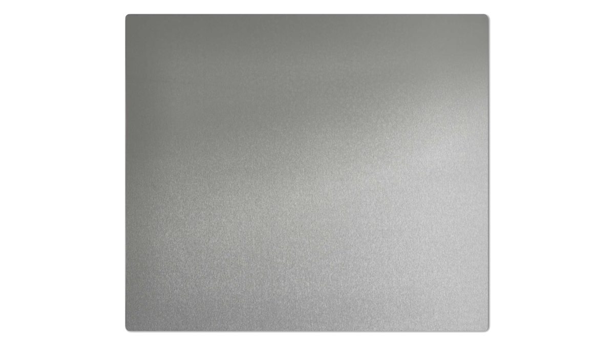 Küchenhelfer Zeller present aus Metall in Metallfarben 2 in 1 Rückwandschutz & Herd-Abdeckplatte Edelstahl - ca. 56 x 49 cm
