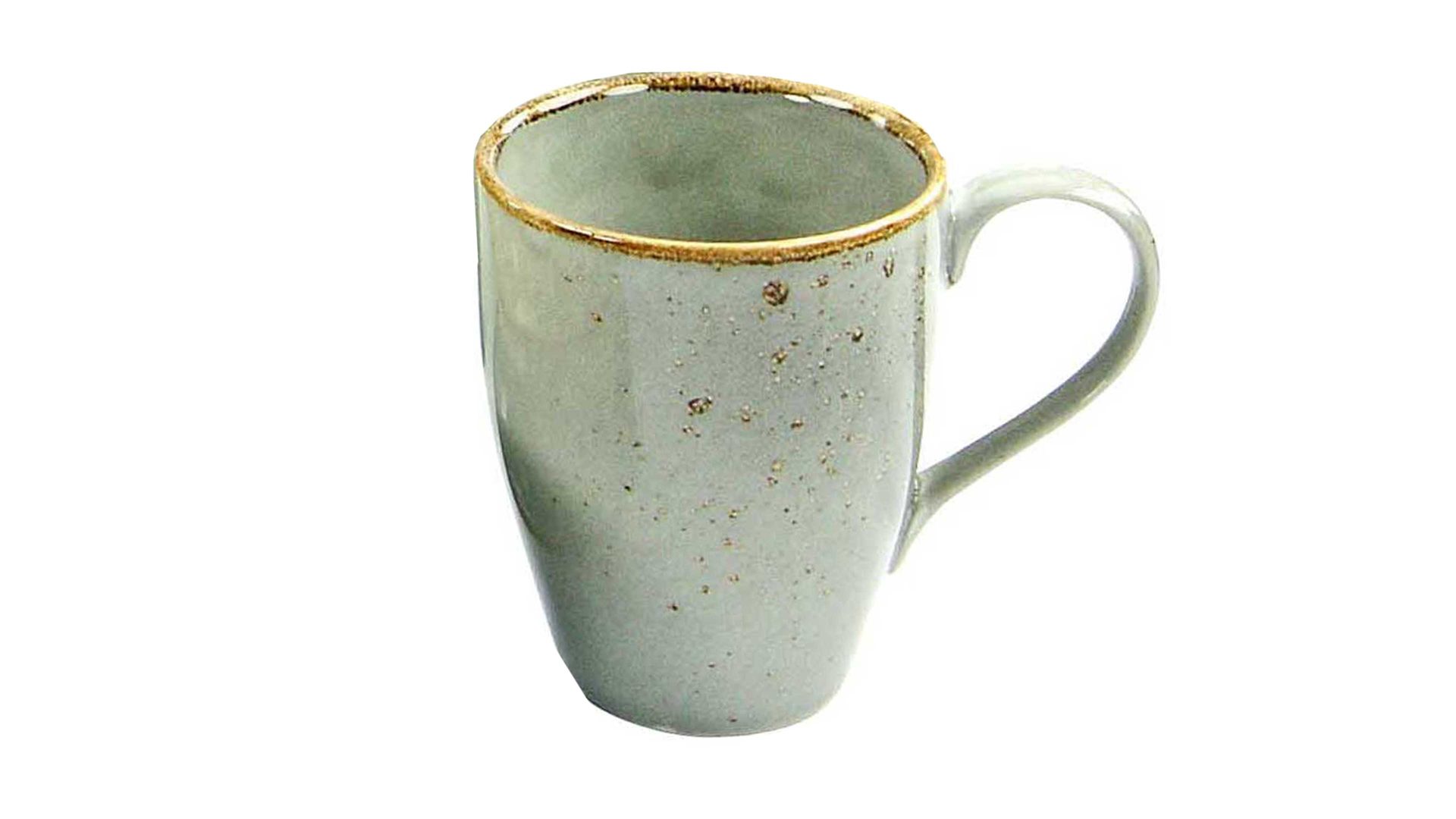 Kaffeebecher Creatable aus Stein in Grau CREATABLE Nature Collection – Kaffeebecher steingraues Steinzeug – ca. 300 ml