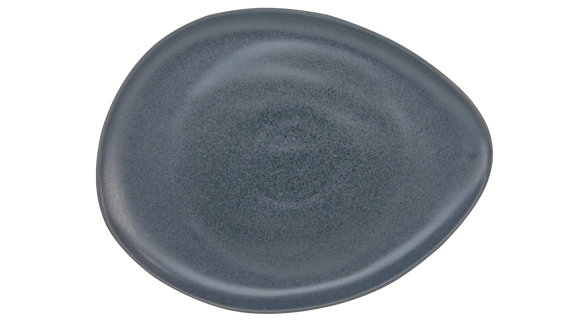 Platte Creatable aus Steinzeug in Schwarz CREATABLE Pietra – XXL-Platte schwarzes Steinzeug – ca. 25 x 43 cm
