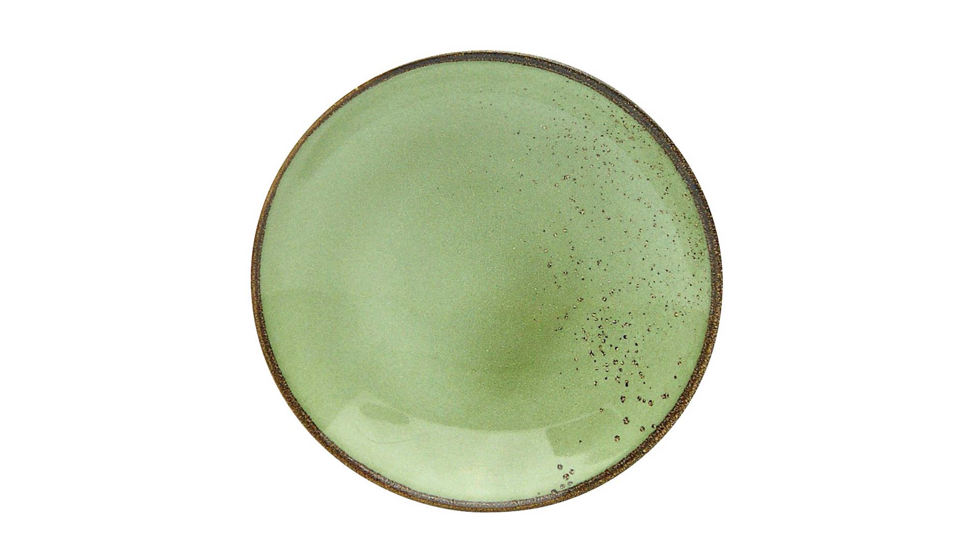 Suppenteller Creatable aus Steinzeug in Grün CREATABLE Nature Collection – Suppenteller naturgrünes Steinzeug – Durchmesser ca. 22 cm