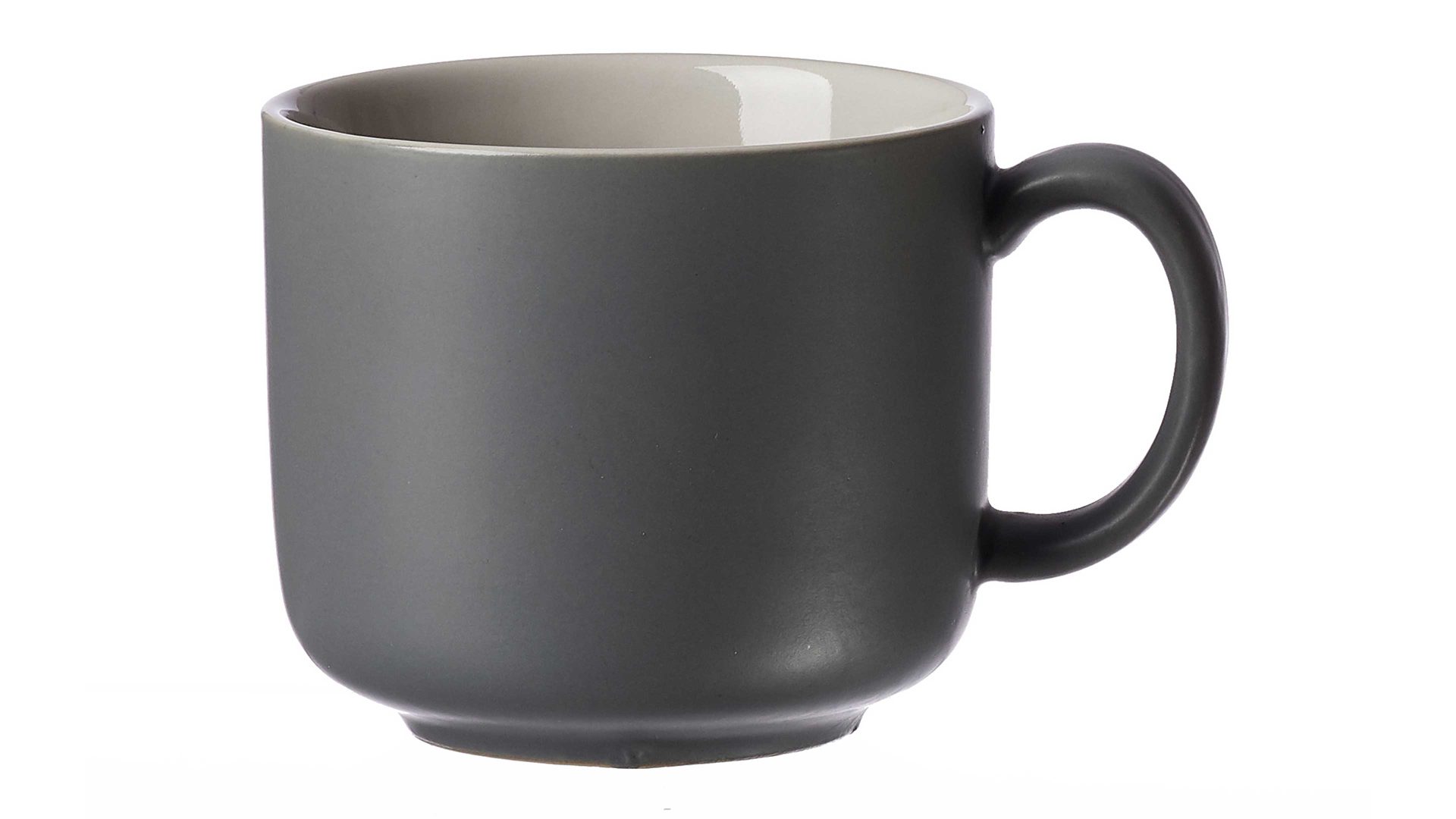 Kaffeetasse Ritzenhoff & breker aus Keramik in Grau Ritzenhoff & Breker Kaffeetasse Jasper graues Steinzeug – Füllmenge ca. 240 ml