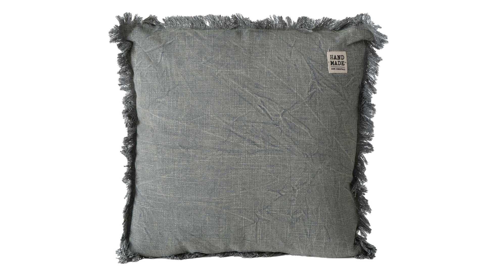 Kissen Boltze aus Stoff in Grau Kissen Lenea grauer Baumwollbezug – ca. 45 x 45 cm