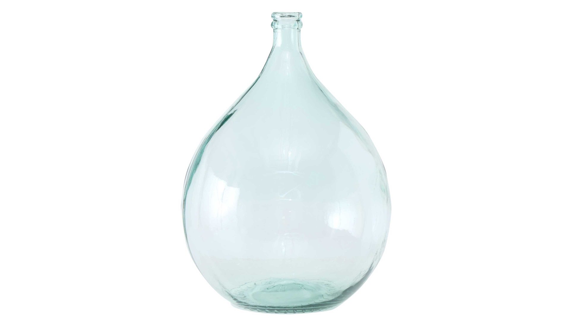 Vase Boltze aus Glas in Transparent Bodenvase Nalani Recyclinglas – Höhe ca. 56 cm