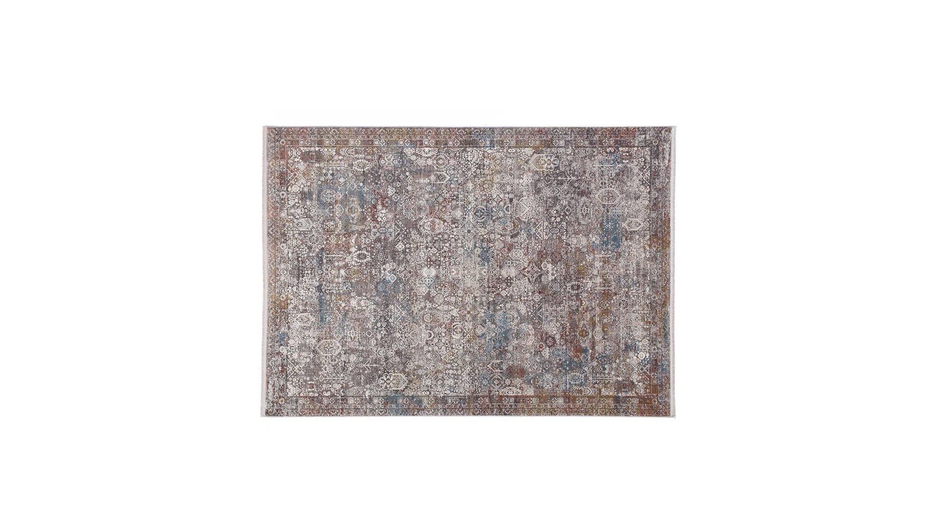 Webteppich Interliving aus Mischgewebe in Mehrfarbig Interliving Teppich Serie L-8610 Multicolor 598 – ca. 67 x 130 cm