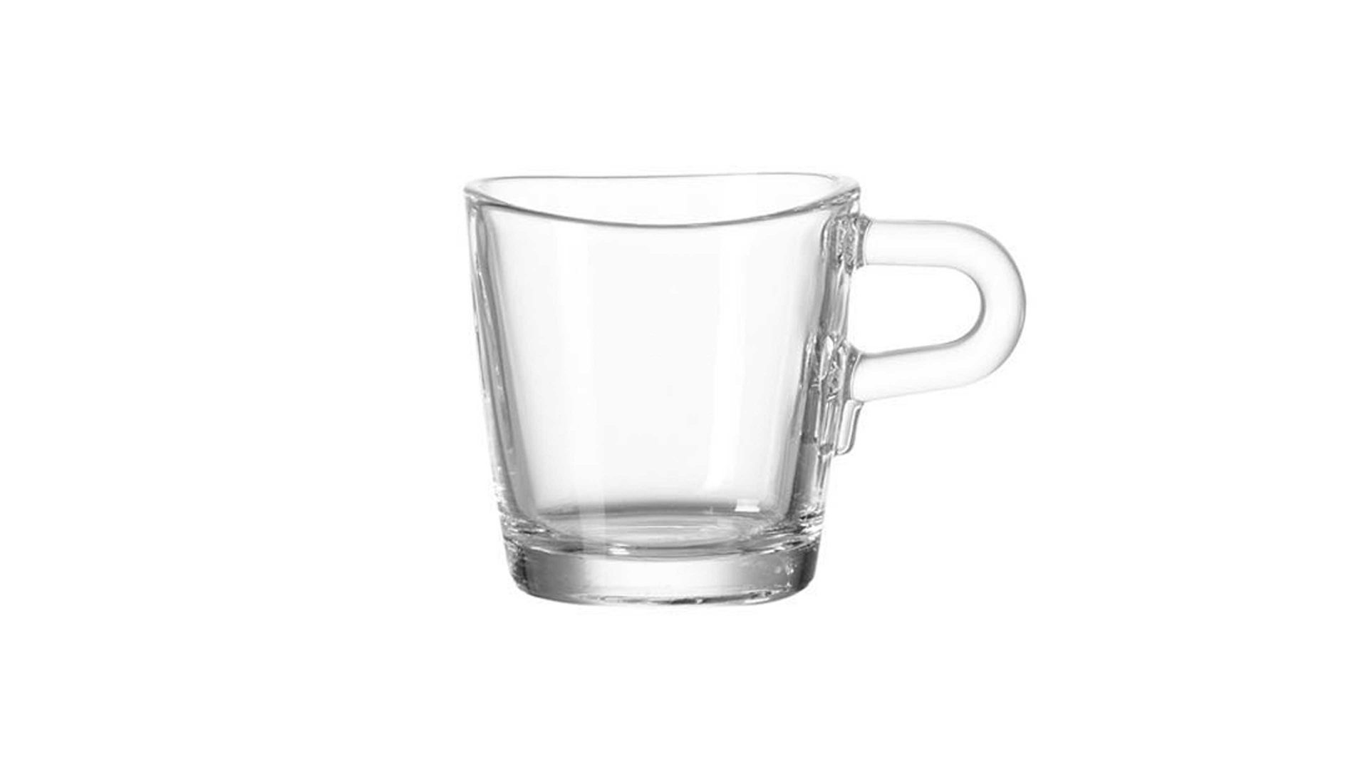 Espressotasse Leonardo | glaskoch aus Glas in Transparent LEONARDO Espressotasse Loop Klarglas - ca. 50 ml Nutzinhalt