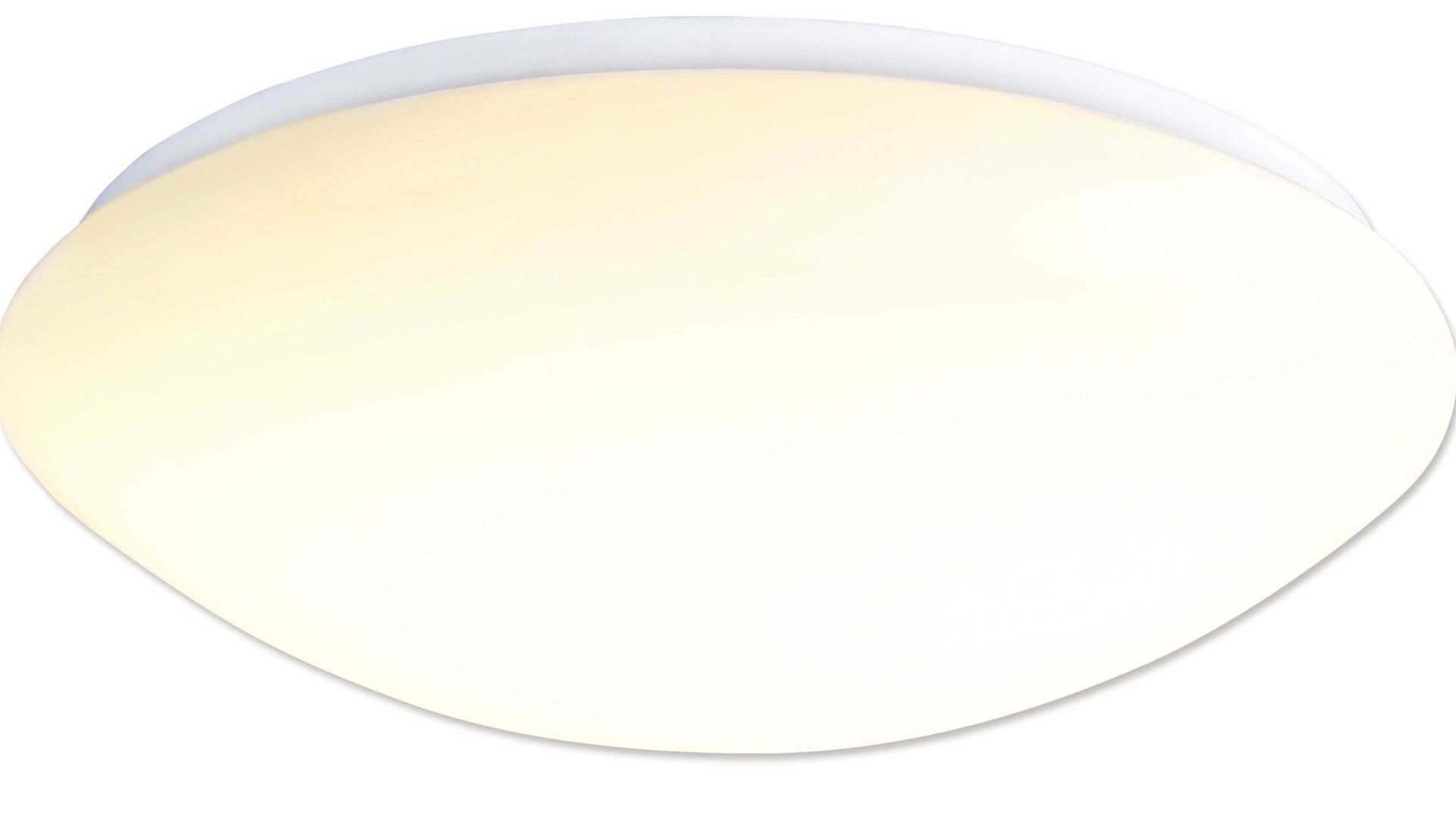 Deckenleuchte Näve aus Kunststoff in Weiß näve Deckenlampe Bern weißer Kunststoff – Durchmesser ca. 35 cm