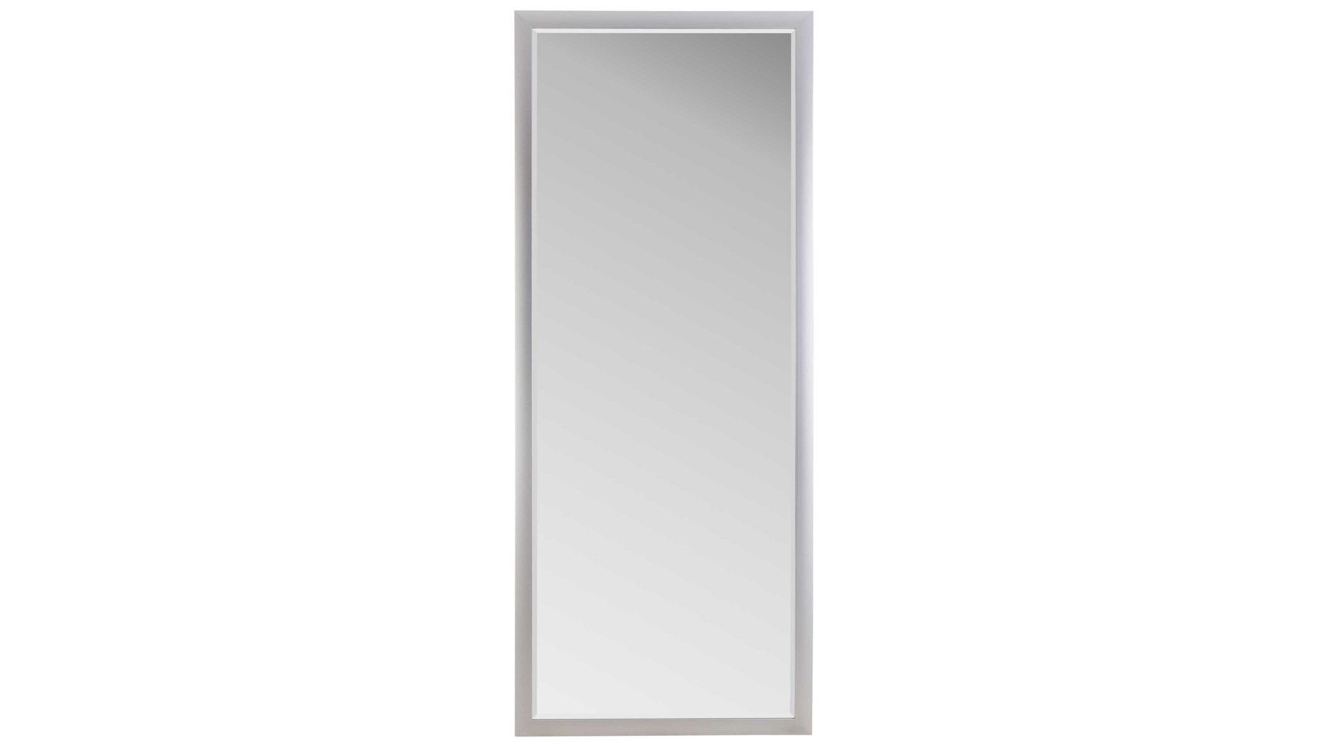 Wandspiegel Spiegelprofi aus Spiegel in Metallfarben Rahmenspiegel Vegas alufarbener Rahmen – ca. 66 x 166 cm