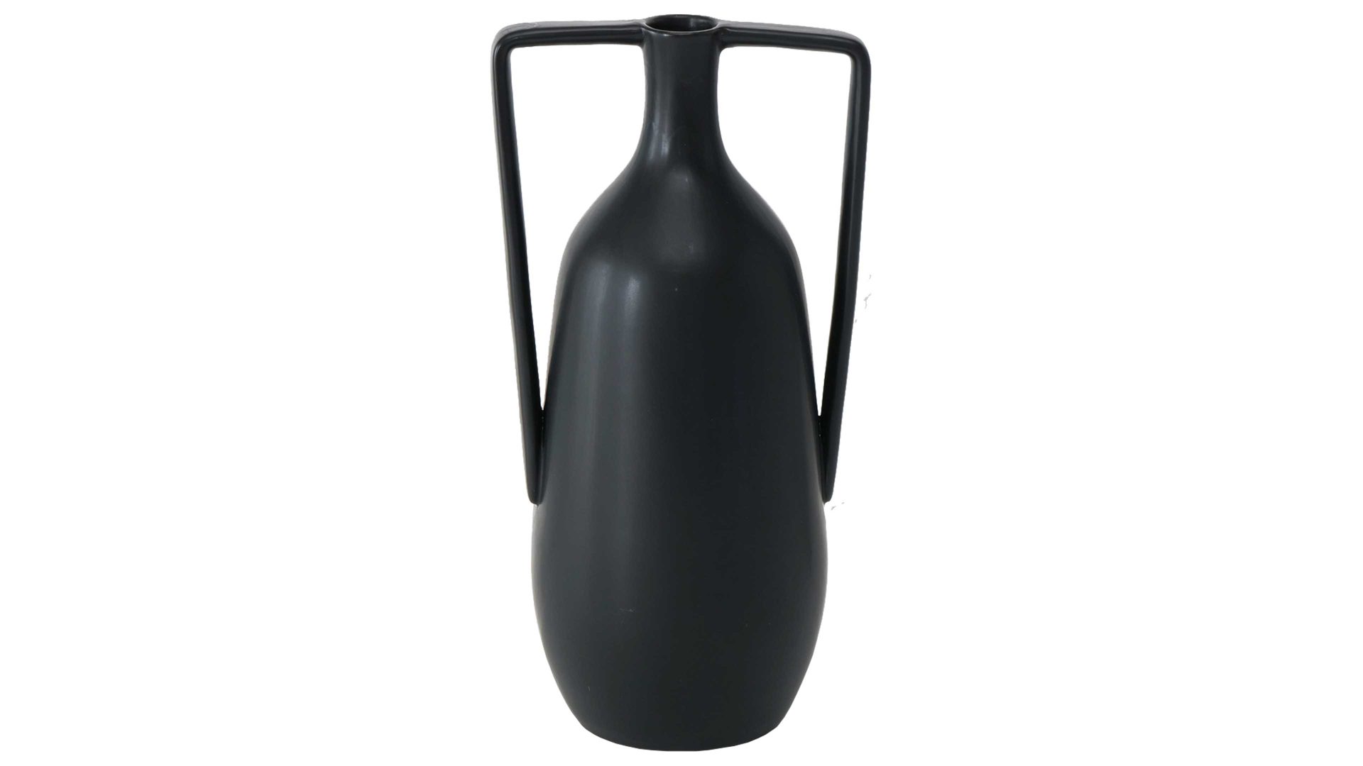 Vase Boltze | il trends aus Stein in Schwarz Vase Melax Schwarz – Höhe ca. 35 cm