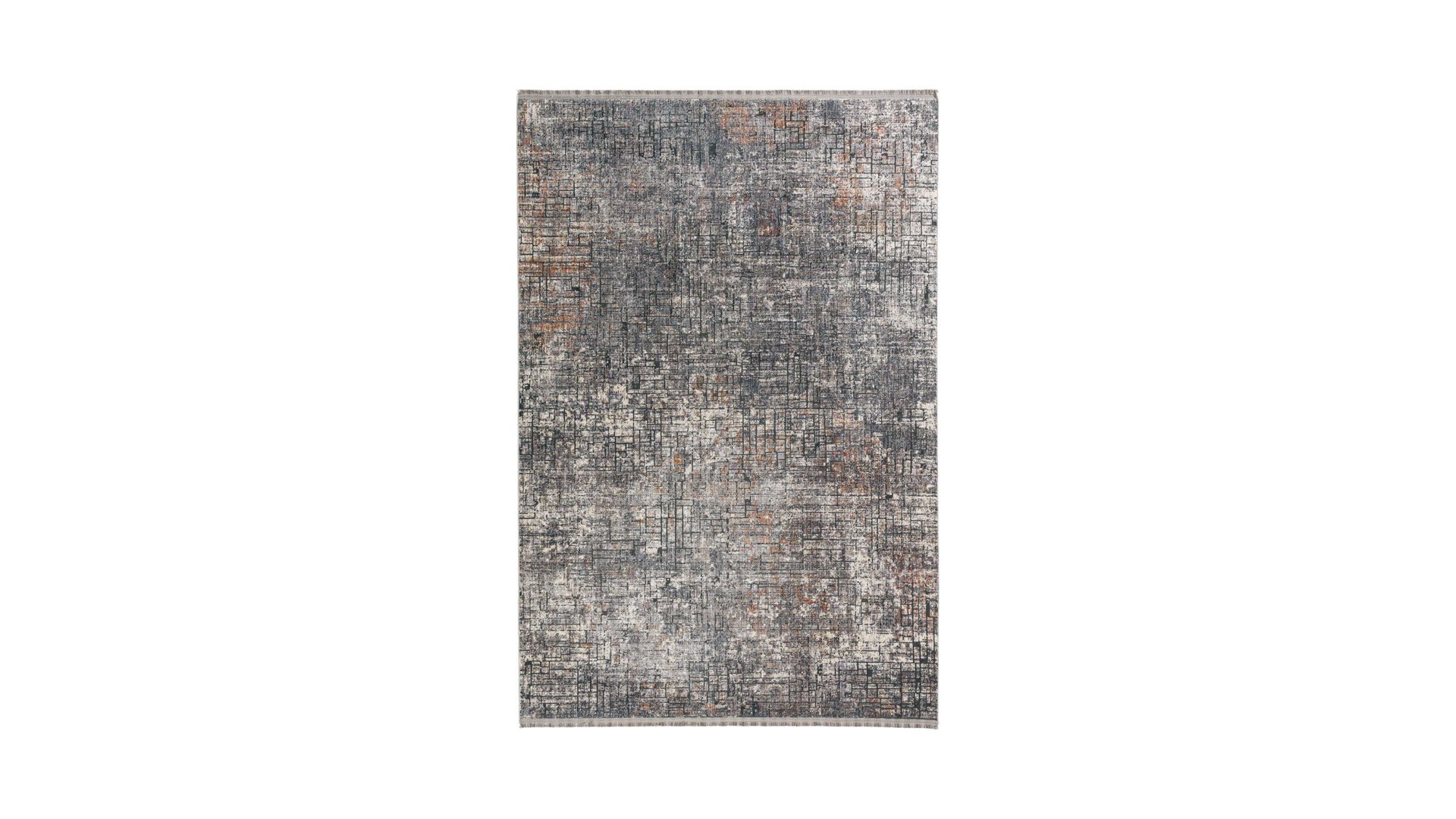 Webteppich Golze | astra aus Kunstfaser in Grau ASTRA® Teppich Sarezzo grau gemustert - ca. 133 x 190 cm