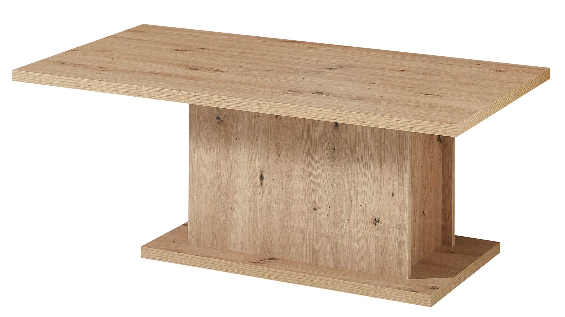 Couchtisch Innostyle aus Holz in Holzfarben Wohnprogramm Loft-Two - Couchtisch Artisan Eiche - ca. 120 x 65 cm