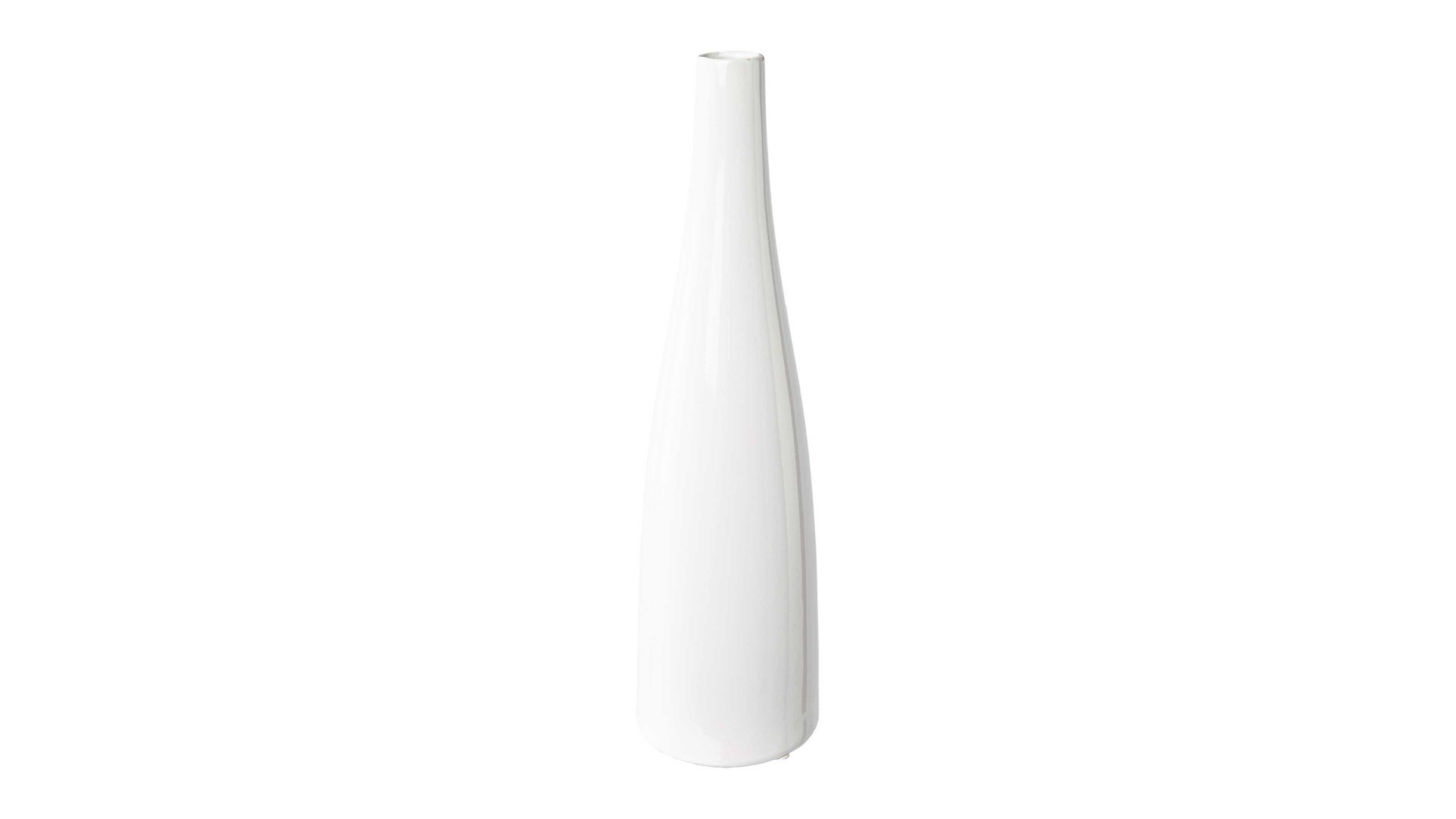 Vase Gasper aus Keramik in Weiß Keramik-Vase Planico Weiß - Höhe ca. 40 cm