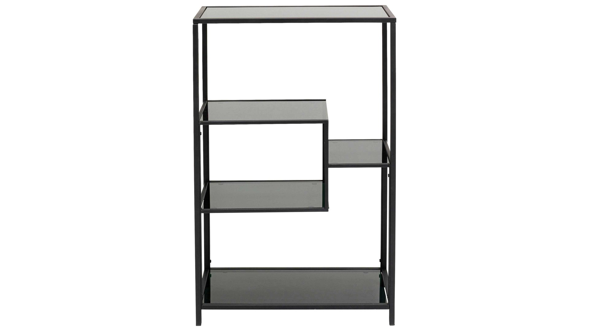 Regal Kare design aus Metall in Schwarz KARE DESIGN Regalserie Loft Schwarz & Anthrazit - ca. 60 x 100 cm