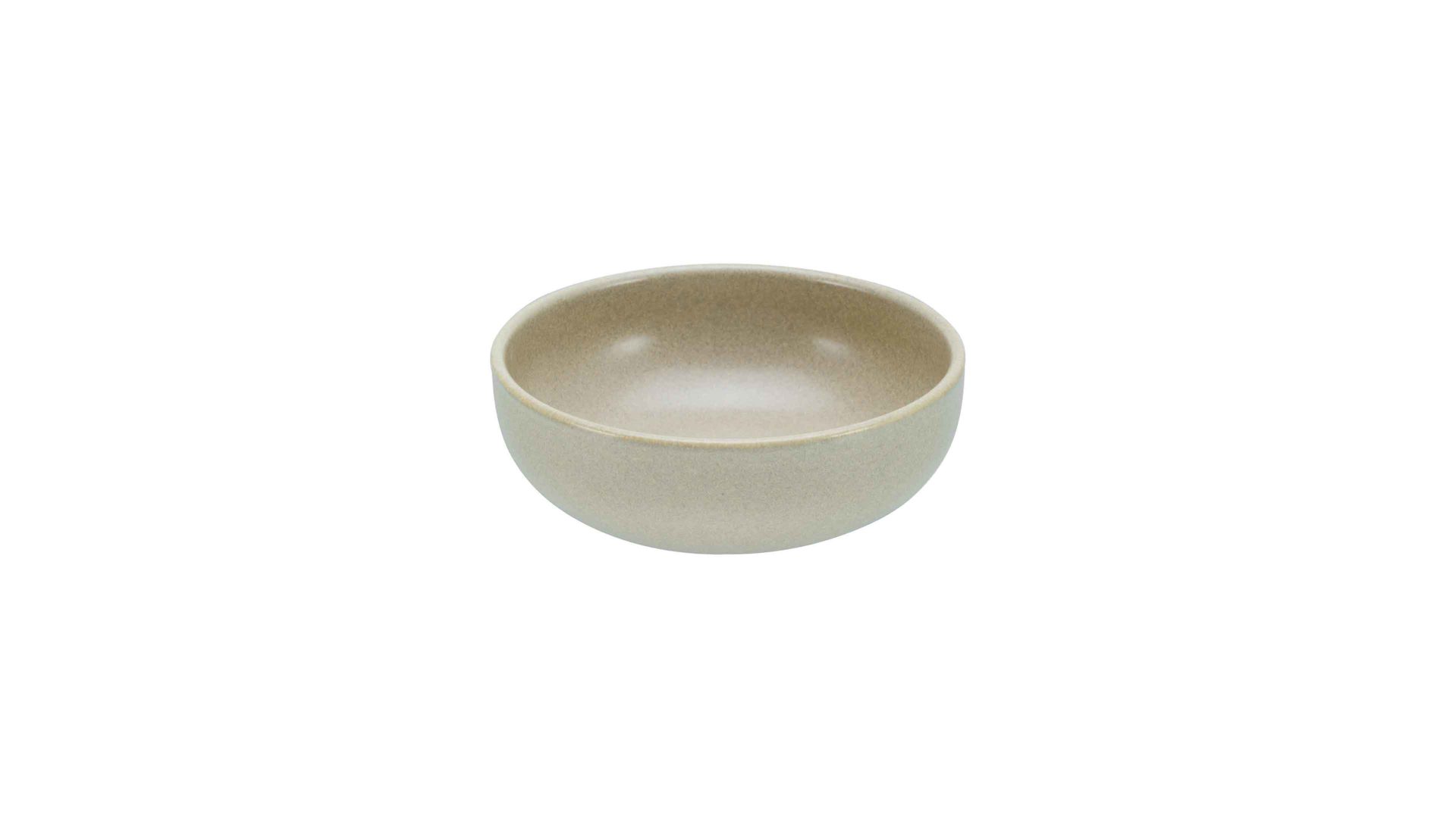 Schale Creatable aus Keramik in Beige CREATABLE Uno – Dipschale sandfarbenes Steinzeug – Durchmesser ca. 12 cm