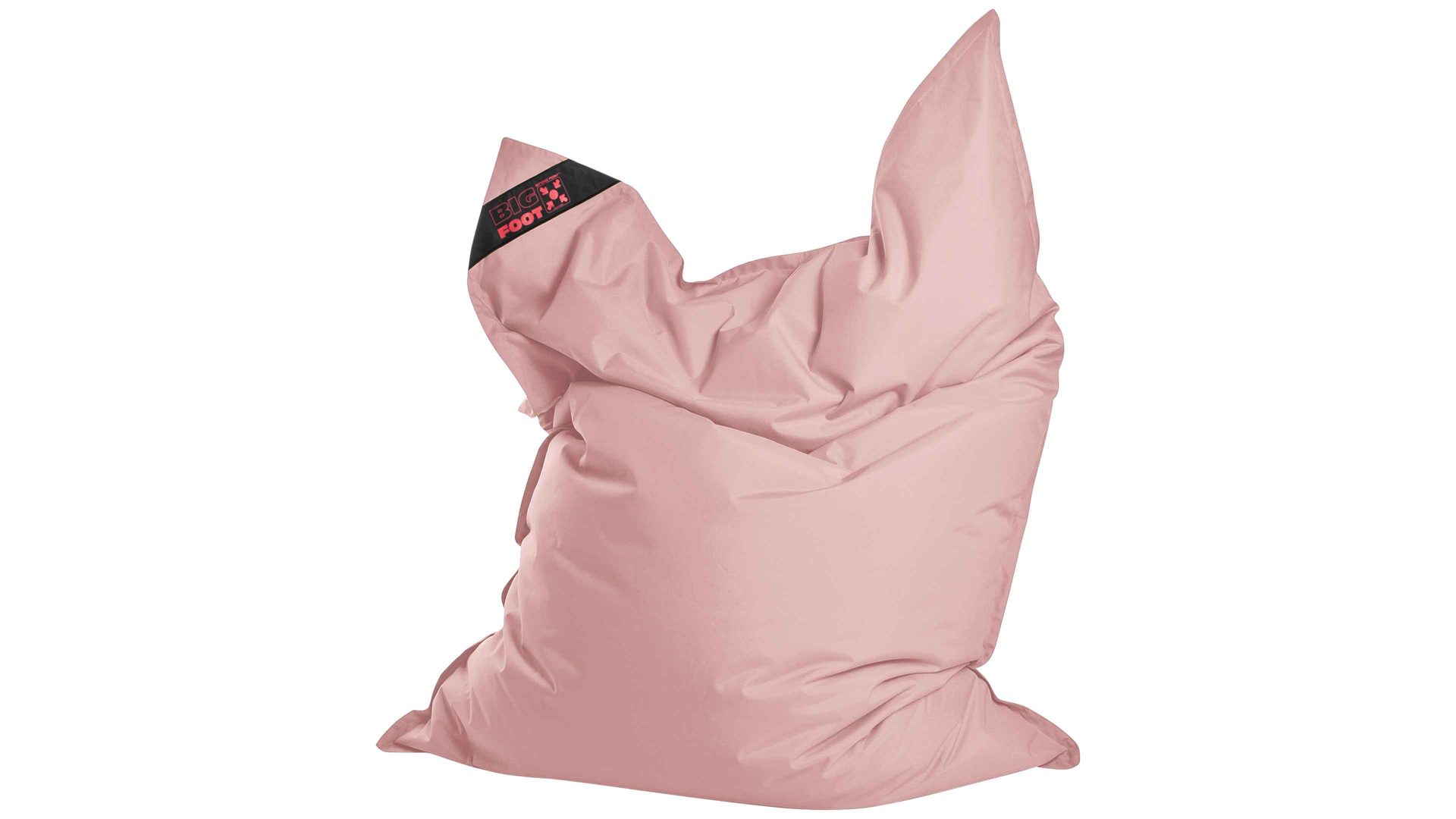 Sitzsack-Bodenkissen Magma sitting point aus Kunstfaser in Rosa SITTING POINT Sitzsack bigfoot scuba® - Sitzmöbel altrosa Kunstfaser - ca. 130 x 170 cm