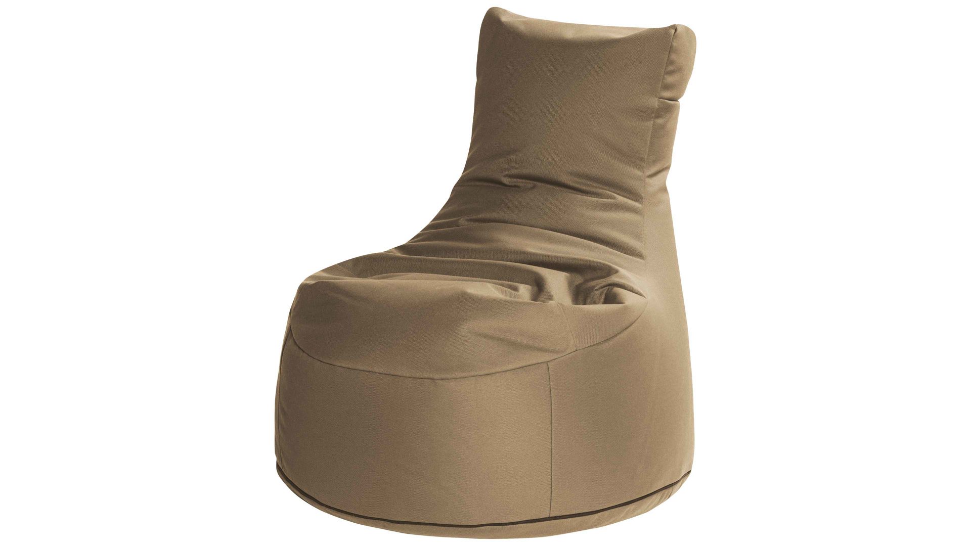 Sitzsack-Sessel Magma sitting point aus Kunstfaser in Braun SITTING POINT Sitzsack-Sessel swing outside braune Outdoor-Kunstfaser - ca. 300 Liter