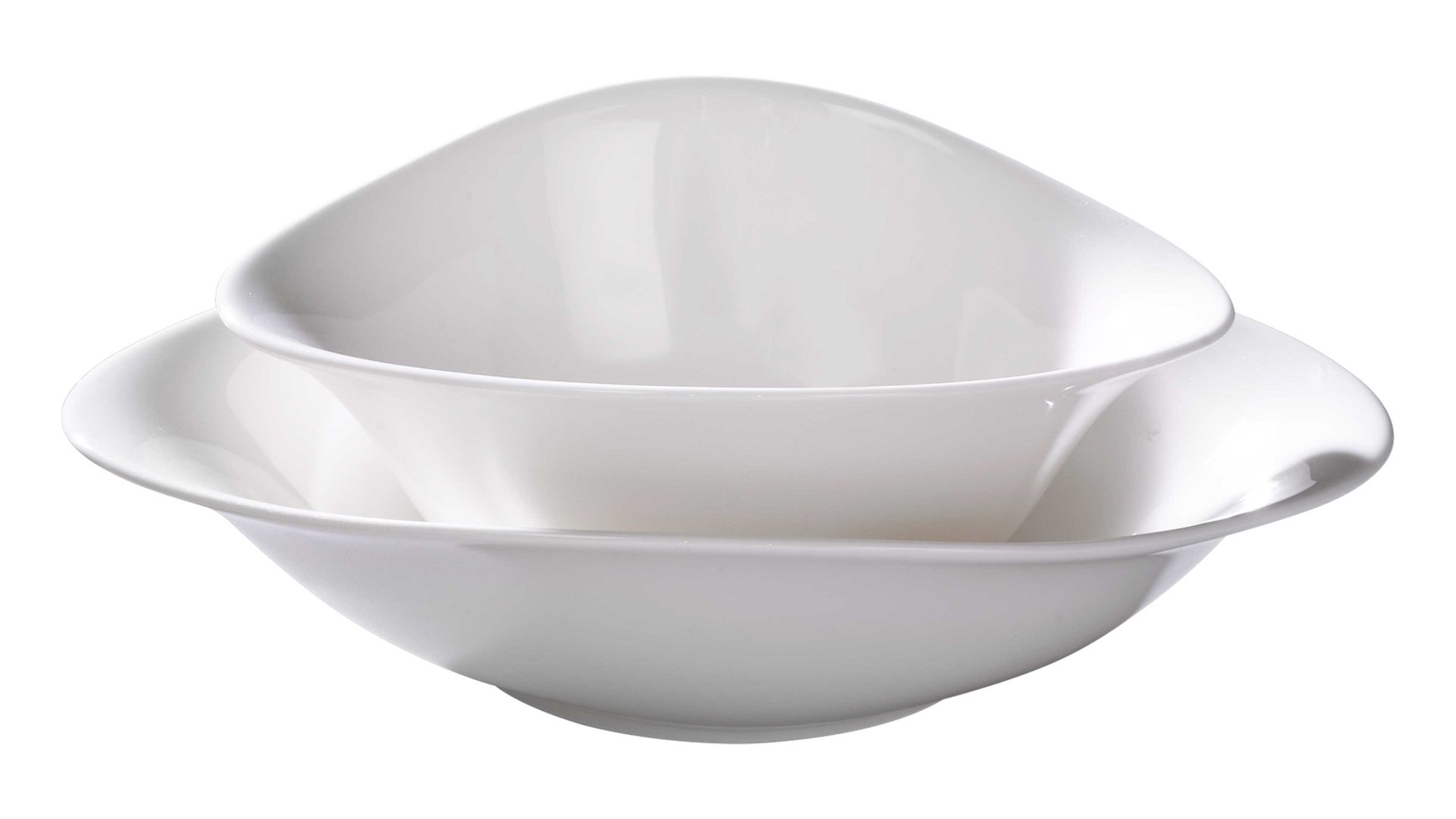 Teller Villeroy & boch aus Keramik in Weiß Villeroy & Boch Vapiano Pasta-Set weißes Premium-Porzellan - vierteilig