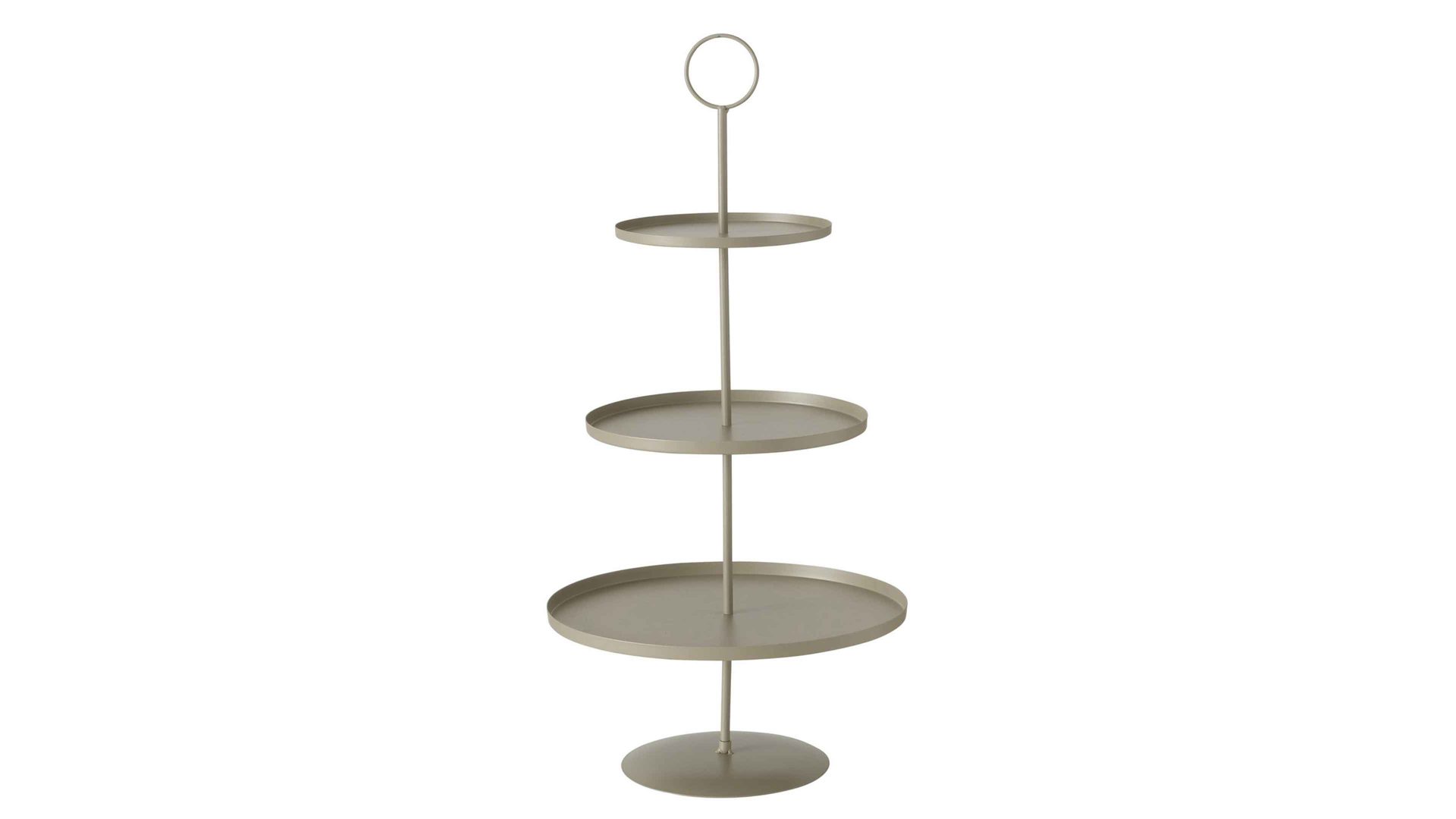 Etagere Interliving BEST BUDDYS! aus Metall in Beige Interliving BEST BUDDYS! Etagere Samona beiges Metall - Höhe ca. 60 cm