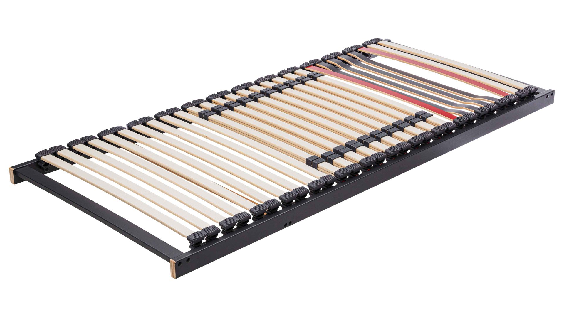 Lattenrost Interliving aus Holz in Anthrazit Interliving Lattenrost Serie 1950 ohne Verstellung – Liegefläche ca. 90 x 200 cm