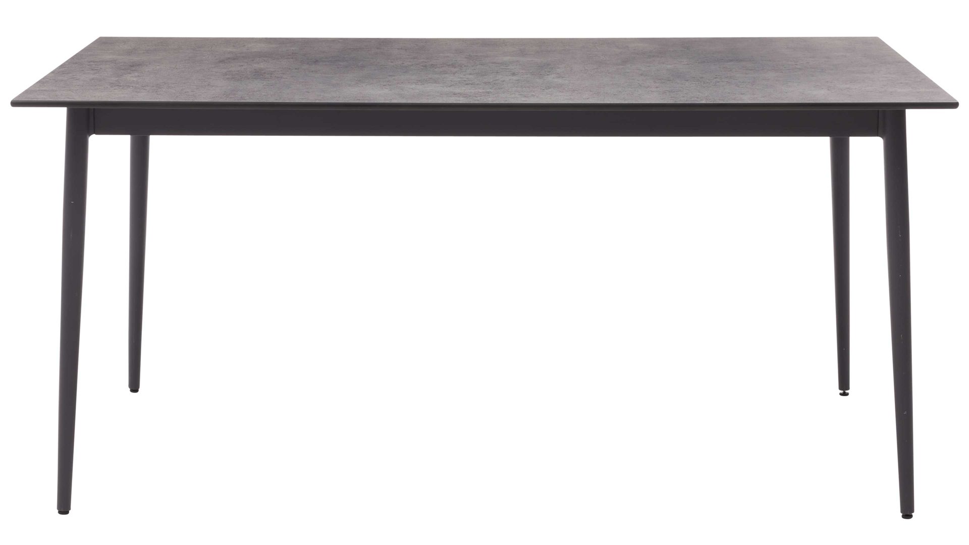 Gartentisch Interliving aus Holz in Grau Interliving Gartenmöbel Serie 7003 – Tisch G113-004-082 HPL Beton & Aluminium - ca. 220 x 95 cm