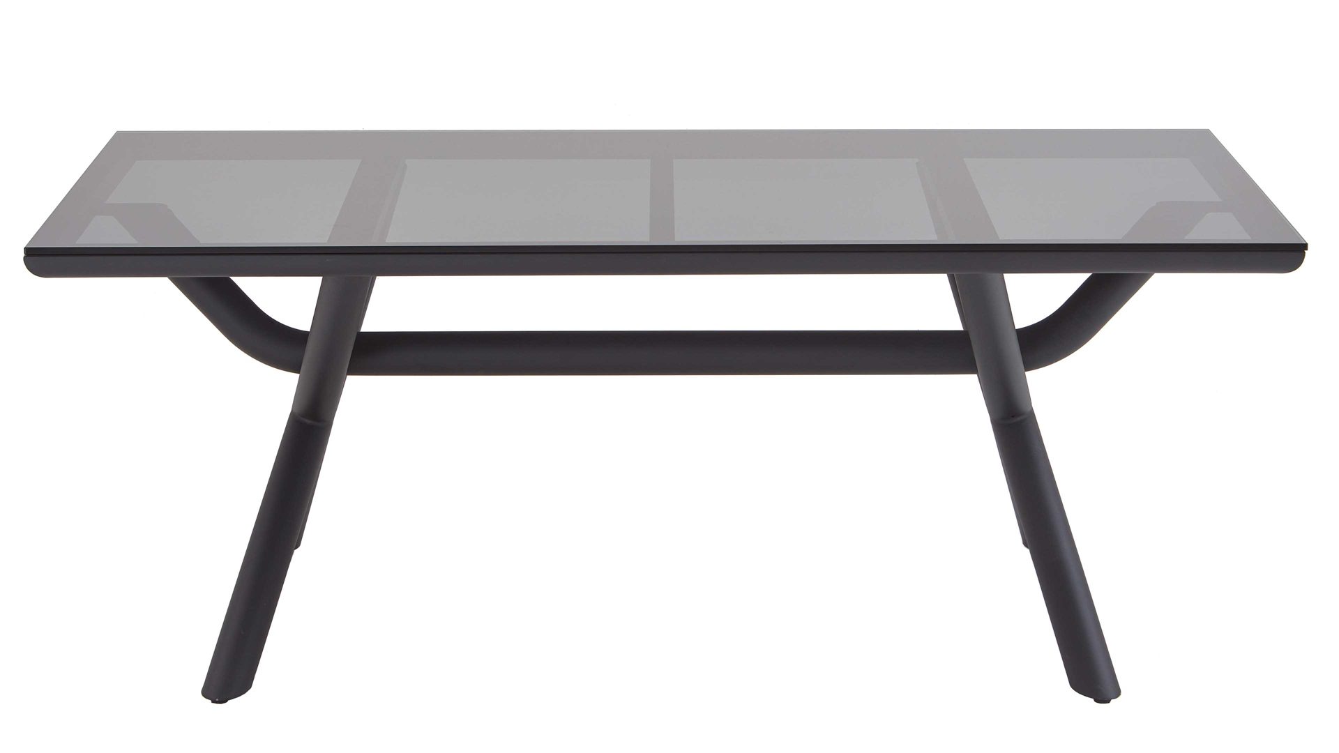 Esstisch Mca furniture aus Glas in Schwarz Esstisch Bayuex Glas & Schwarz - ca. 200 x 100 cm