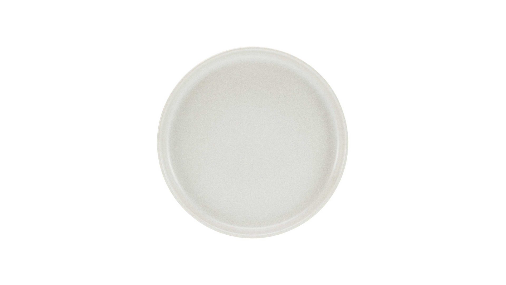 Kuchen- / Frühstücks- / Dessertteller Creatable aus Keramik in Weiß CREATABLE Uno – Brotteller weißes Steinzeug – Durchmesser ca. 18 cm