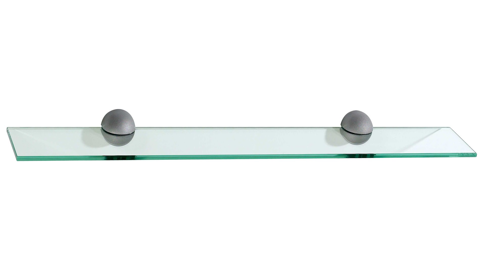 Hängeregal Pelipal aus Glas in Transparent pelipal Quickset 359 - Glasregal Klarglas - Länge ca. 72 cm