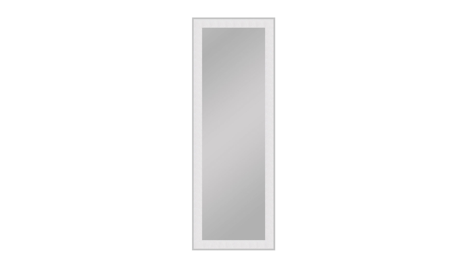 Wandspiegel Mirrors and more aus Spiegel in Silber Rahmenspiegel Alina Kristalleffekt - ca. 50 x 140 cm